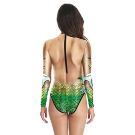 dc comic Aquaman Queen One-Piece Bathing Suit