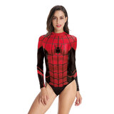 superhero spider-man sexy women's beachwear