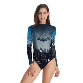 ladies sexy batman bathing suit for hot spring bath
