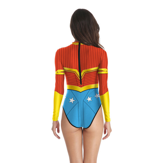 dc comic wonder woman superhero Bathing Suits for female