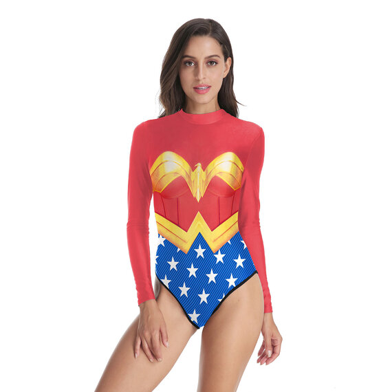 long sleeve wonder women Swimwear for girls