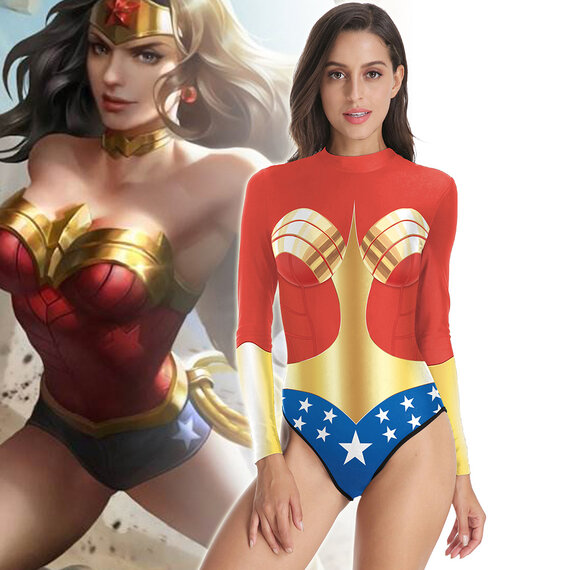 wonderful Wonder Woman swimming costume
