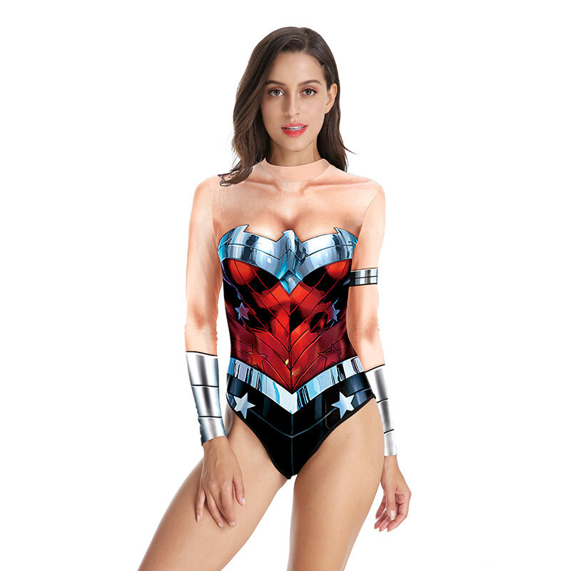 DC Comic Movie Wonder Women One-piece Swimsuit - PKAWAY