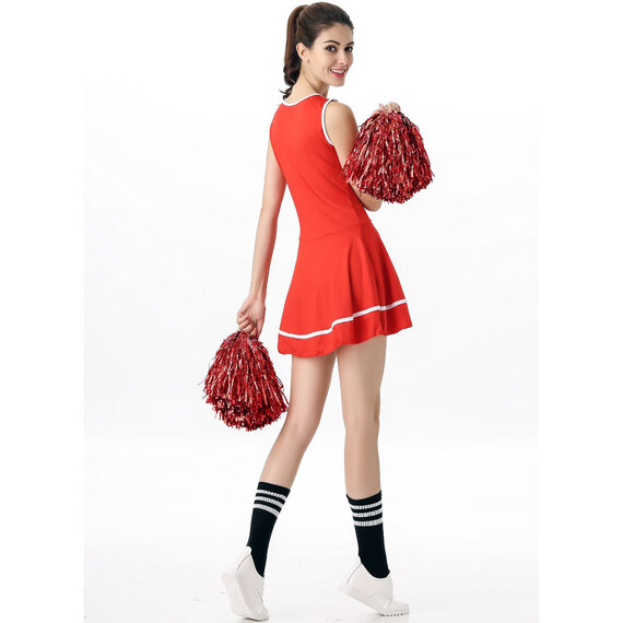 Cheerleader dress red for girls hight school