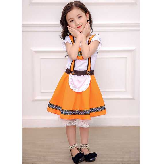 boys Oktoberfest Dress  orange