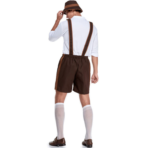 Adult Oktoberfest Lederhosen Men Costume