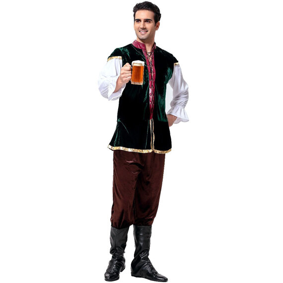 Men's German Oktoberfest Costume Adult Stage Performance