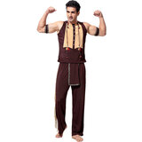 Oktoberfest Mens Costume Halloween Indian Cosplay