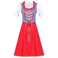 Great Oktoberfest blue and red  German costumes for women