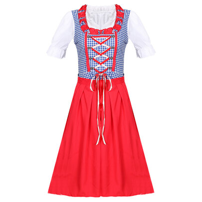 Great Oktoberfest blue and red  German costumes for women