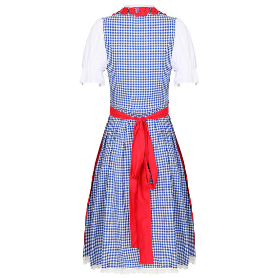 blue and red Authentic outfits for Oktoberfest in Munich