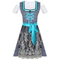 Exquisite Classic Vintage Style Women's holiday costume dress for beer festival