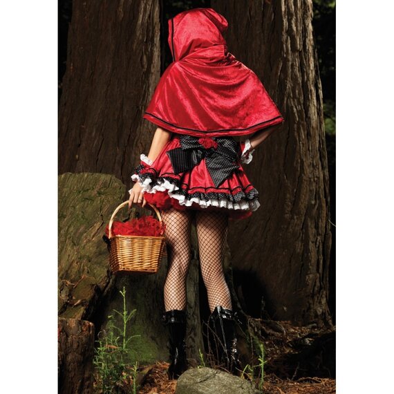 Womens Casual Cosplay Cape Little Red Riding Hood Costume