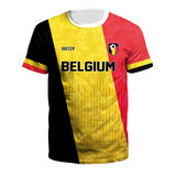 2022 FIFA World Cup Belgium Soccer Football Arch Cup print tee shirt