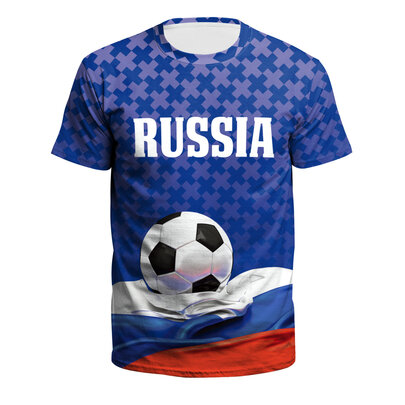 World Cup Russia National Team Soccer Jersey blue