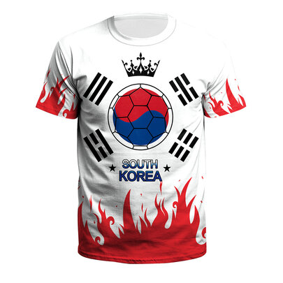 FIFA World Cup South Korea Soccer Football Arch Cup Tee Top