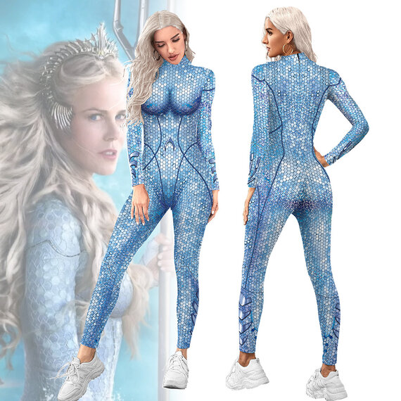 Aquaman Queen Atlanna cosplay costume for halloween