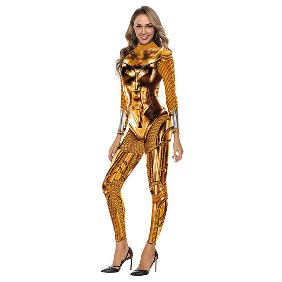 captain marvel sexy jumpsuit for women