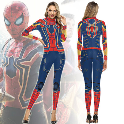 red Marvel Spider-Man No Way Home bodysuit