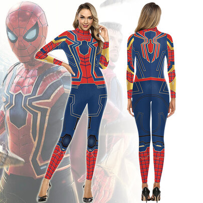 red Marvel Spider-Man No Way Home bodysuit 