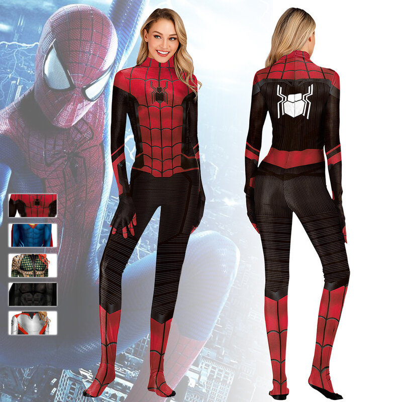 Marvel Spider-Man Far From Home Jumpsuit Cosplay