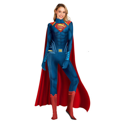 DC Comics Superman female Costume Jumpsuit