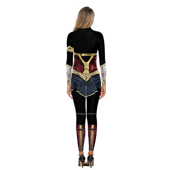 Adult Wonder Woman Catsuit Costume - DC Comics