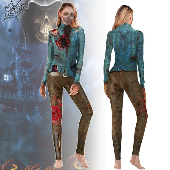 cool womens zombie costume
