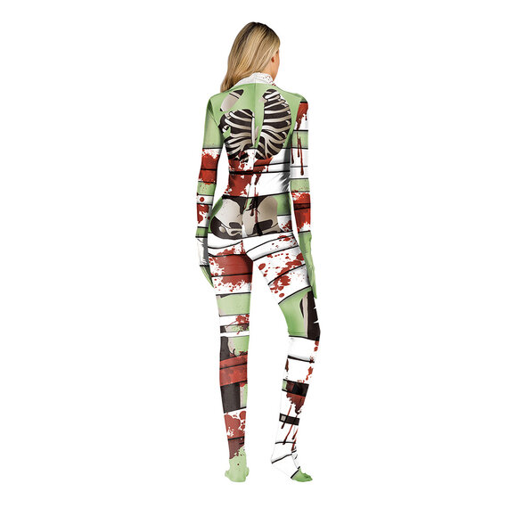 Buy skeleton jumpsuit costume