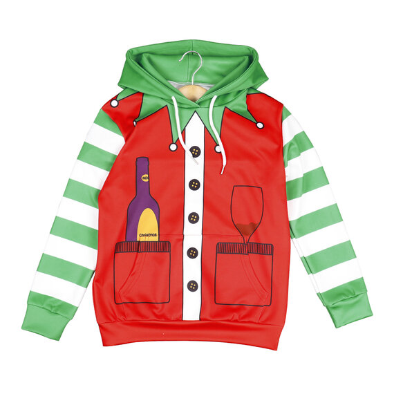 3d print kids xmas hoodie pullover + pant 2pcs chrimas gift clothing