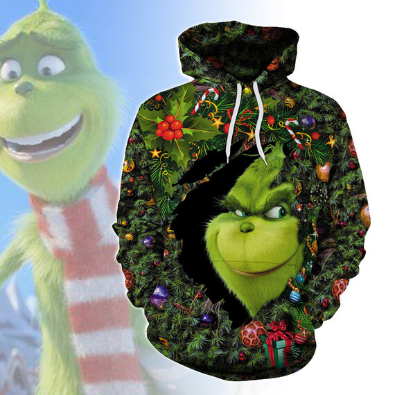 The Grinch and Max Men's Christmas Sweatshirt