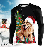 Labrador Dog Christmas Workout T-Shirts