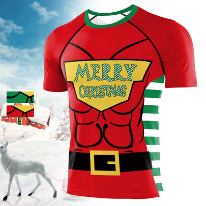 cool Merry Christmas tee shirt for men