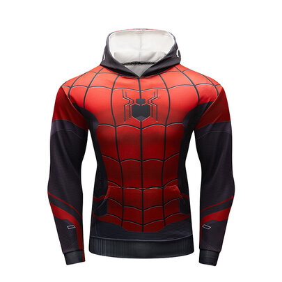 Far From Home Marvel superhero print hoodie for gym