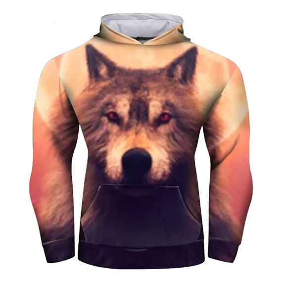 Fashion 3d wolf print hoodies are suitable for daily wearing, party , work, sport, holiday, Halloween and Christmas Day etc.
