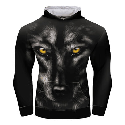 Black Wolf Hoodie Best Online For Sale
