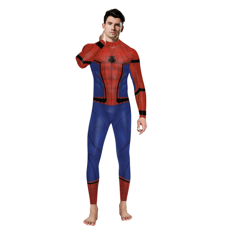 Spiderman Homecoming 2017 Movie Cosplay Jumpsuit
