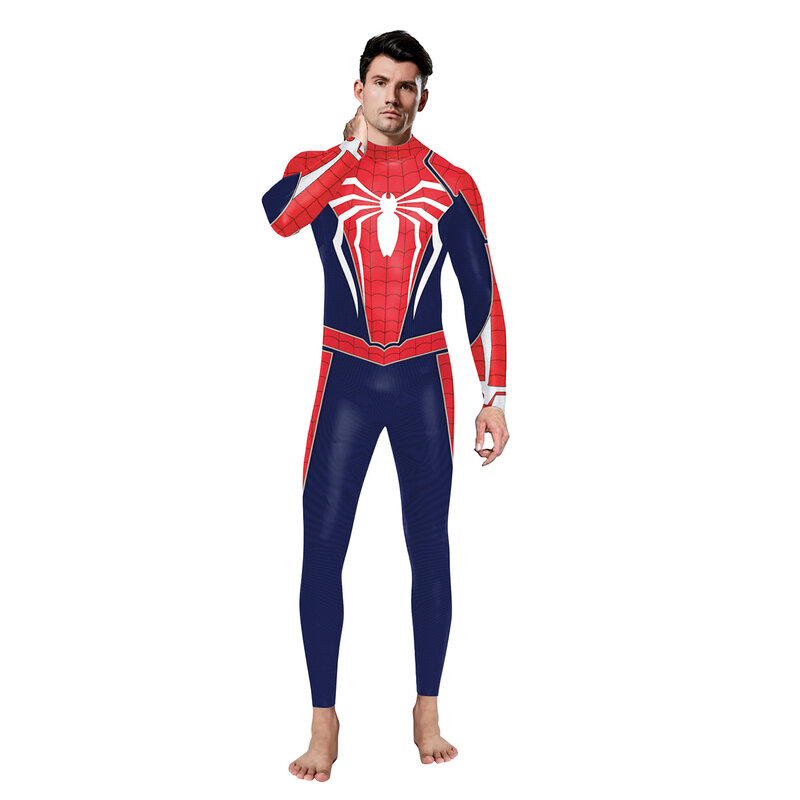 Cool Spider-Man PS4 Cosplay Jumpsuit