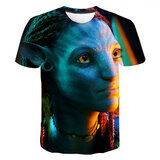 long sleeve crewneck James Cameron Movie Avatar 2 graphic tee shirt