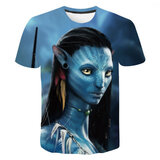 Avatar 2 The Way of Water Neytiri cosplay costume tee shirt for halloween