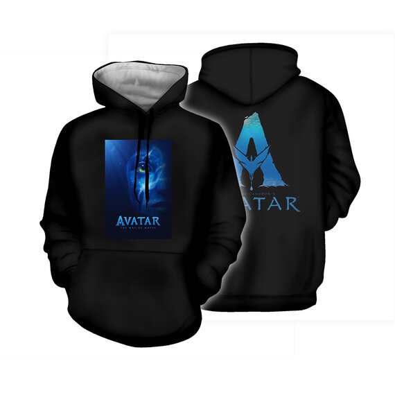 2022 Avatar 2 3D Print Pullover hoodie for James Cameron movie fans