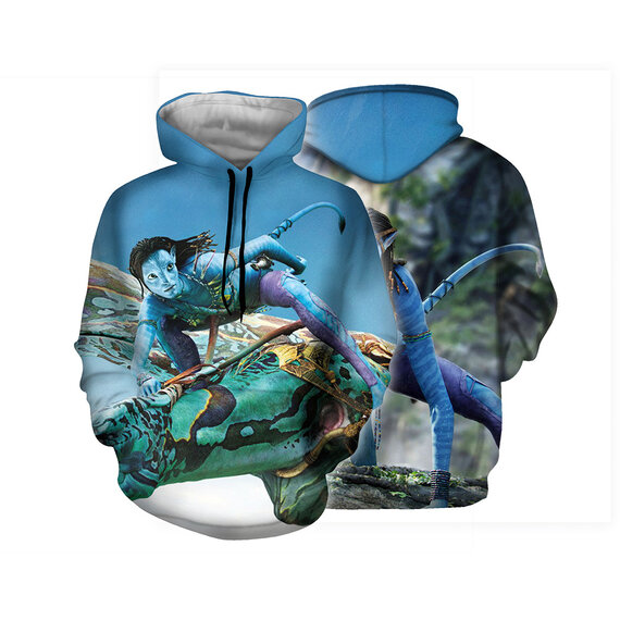 3d graphic Avatar The Way of Water Toruk Makto full body print sweatshirt for cosplay