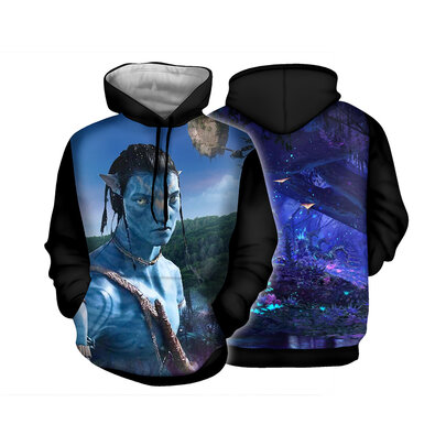 The Way of Water Unisex 3D Novelty Hoodies made of Polyester and spandex, the material feels soft stretchy, comfotable and soft.