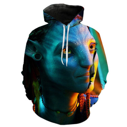 Na'vi princess Neytiri 3d graphic pullover for women and girls