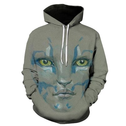 Avatar Neytiri the daughter of the leader of the Omaticaya 3d print Hoodie for women,mens,girls,boys