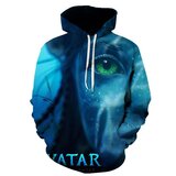 Avatar The Omaticaya Clan Princess Neytiri full body print hoodie long sleeve halloween cosplay costume