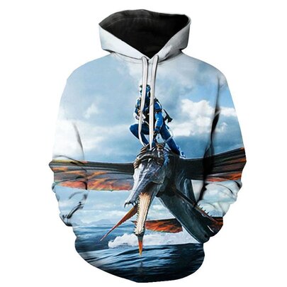 Avatar 2 The Way Of Water Jake Sully Ride Great Leonopteryx 3d full body graphic sweatshirt 