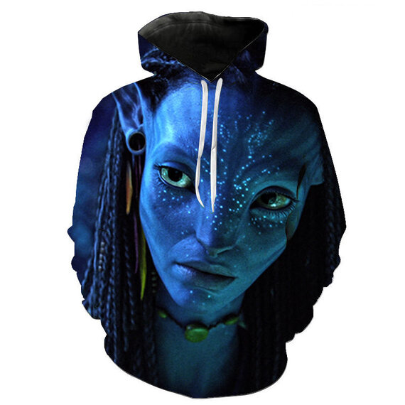 Avatar 2 Princess Neytiri 3d Printed Hoodie Cosplay Sweatshirt Anime Hoodies Novelty Hoody For Men And Women