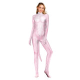 Petsuit Cosplay pink pig sexy catsuit for ladies