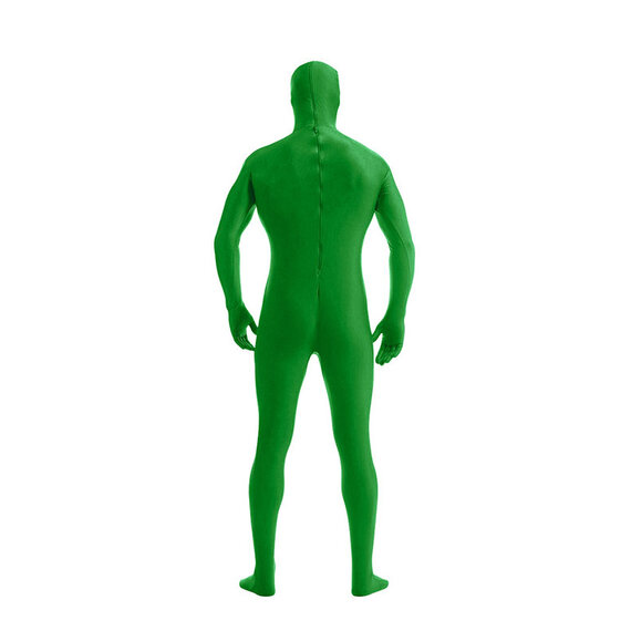 Full Bodysuit Unisex Adult Costume open face Spandex Stretch Zentai Unitard Body Suit
